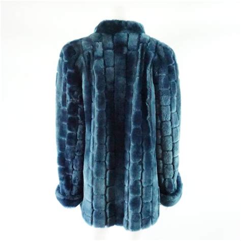 baby dior fur coat|Dior Blue Coat .